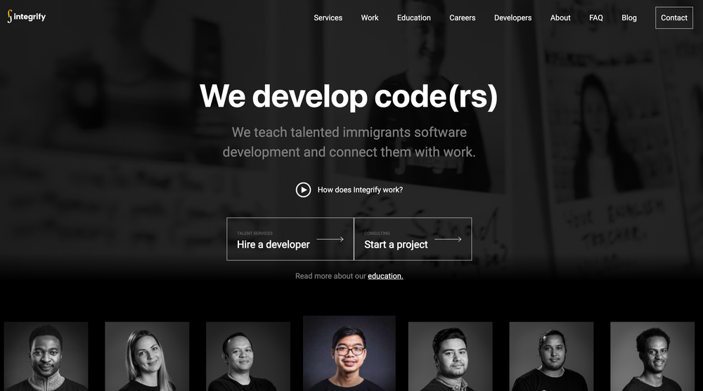 integrify website